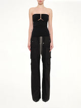 Allanah Prong Bustier in Black