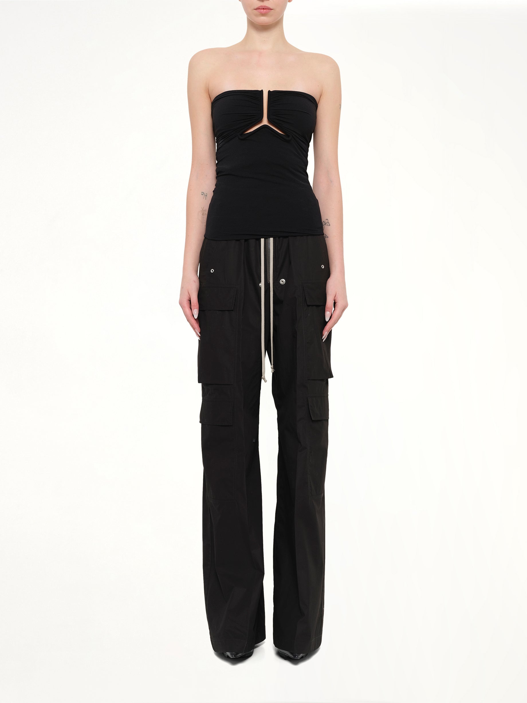 Allanah Prong Bustier in Black