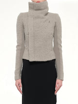 Alpaca Classic Biker in Dark Pearl