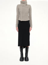 Alpaca Classic Biker in Dark Pearl