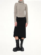 Alpaca Classic Biker in Dark Pearl