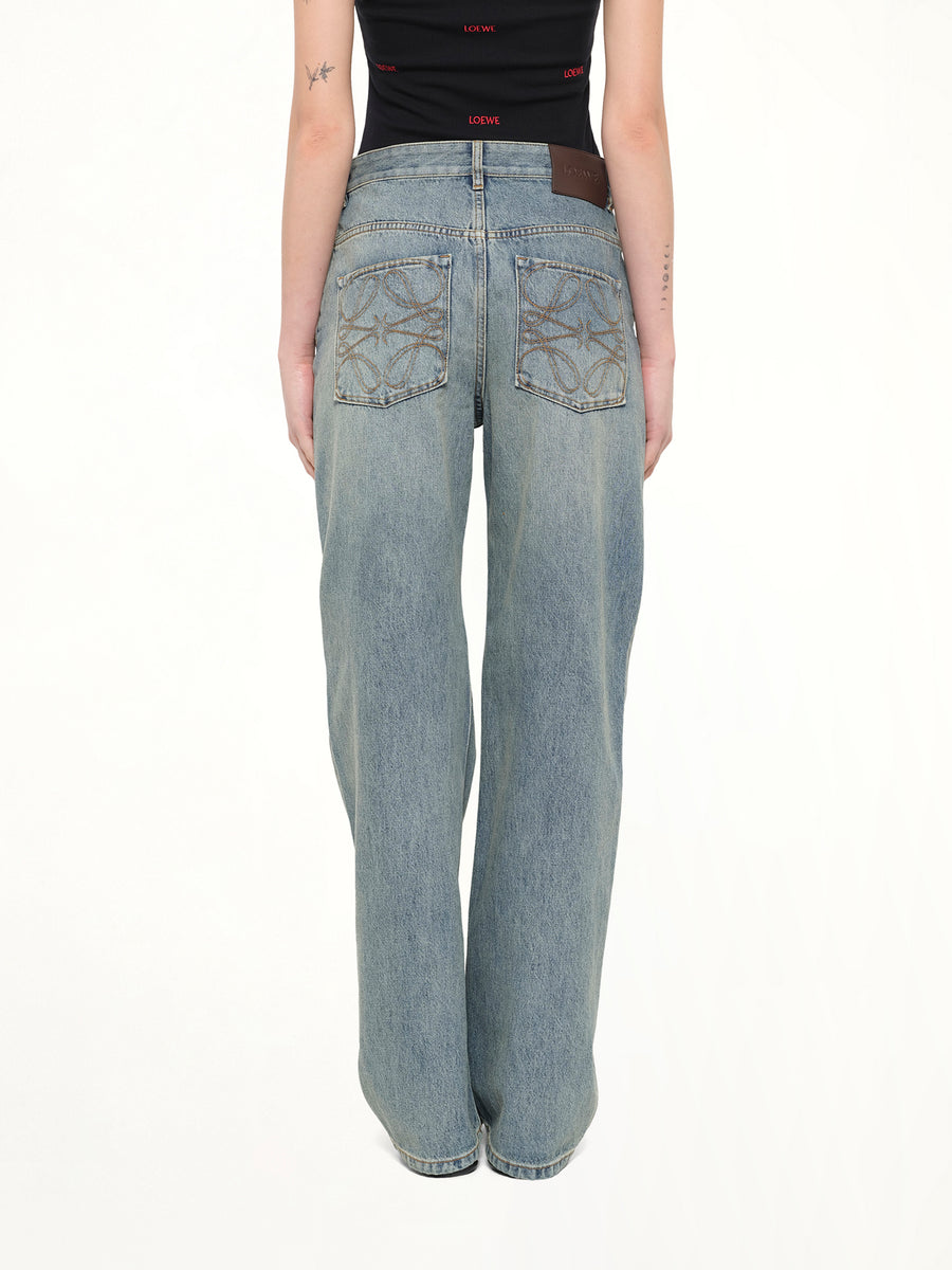 Anagram Jeans in Washed Denim
