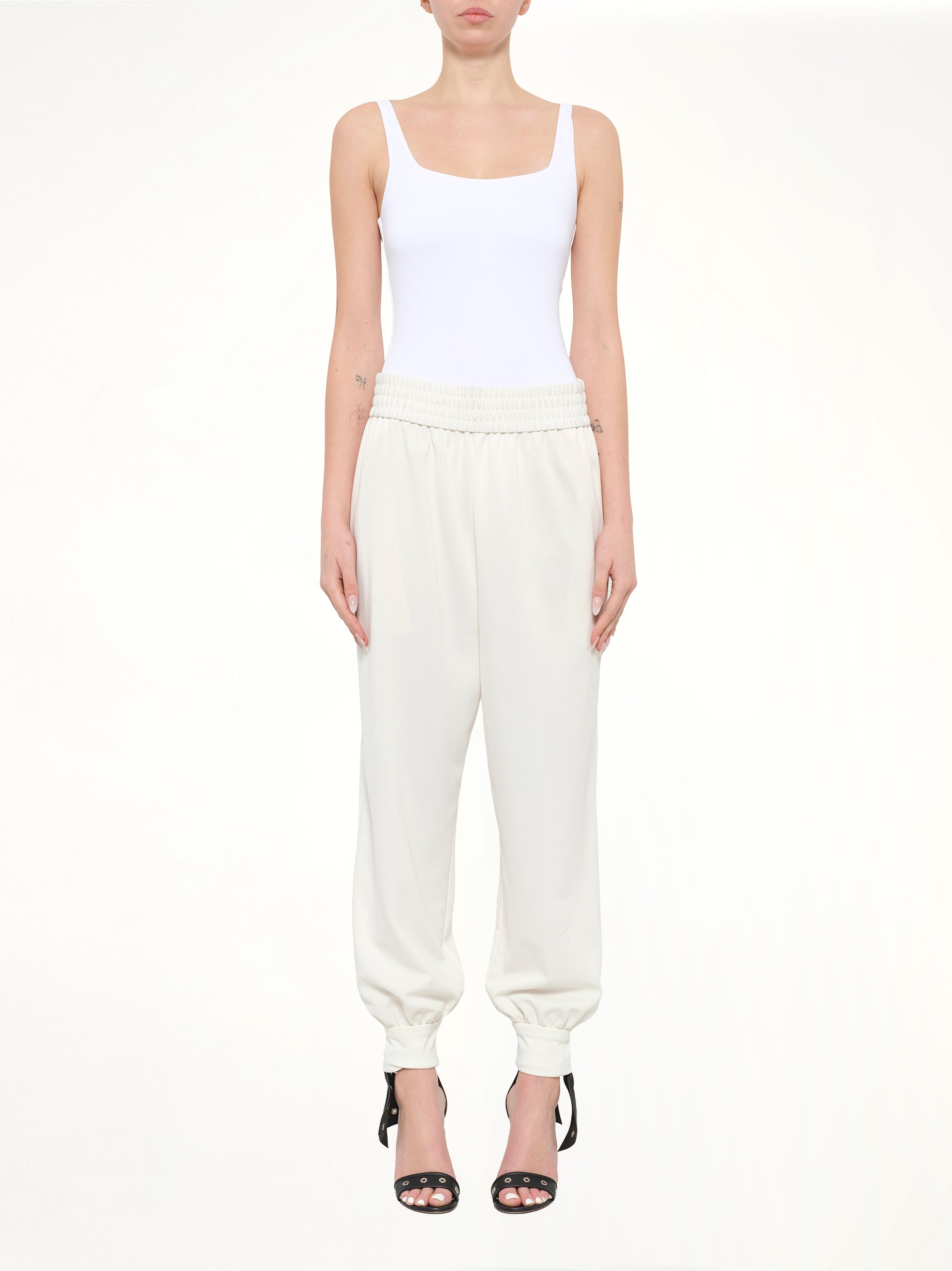 Jogger Pant in Ivory