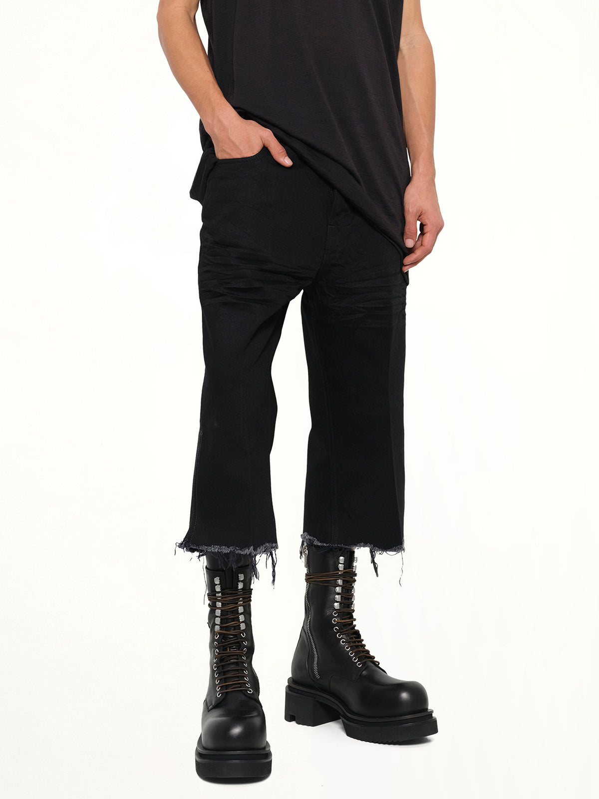Bolan Cutoffs in Black