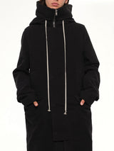 Brushed Twill Megaparka in Black