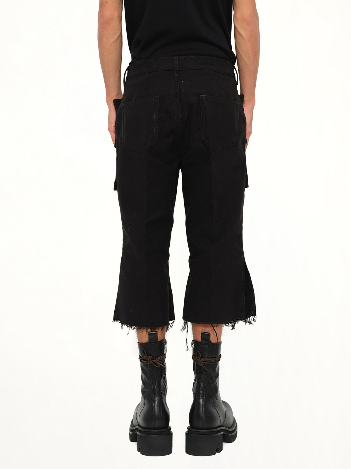 Cargo Bolan Cutoffs in Black