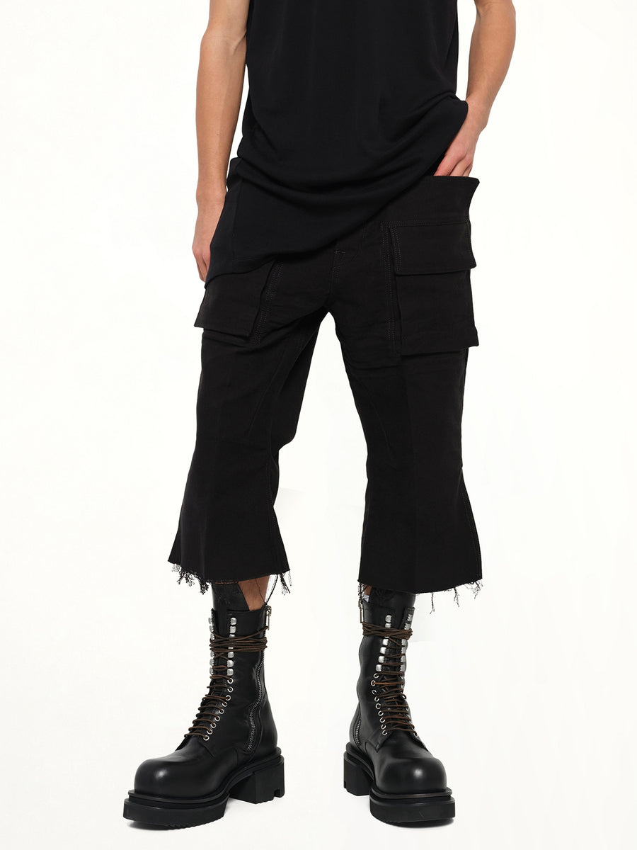 Cargo Bolan Cutoffs in Black