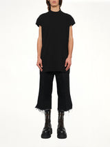 Double Jersey Rick S Jumbo SS T-Shirt in Black