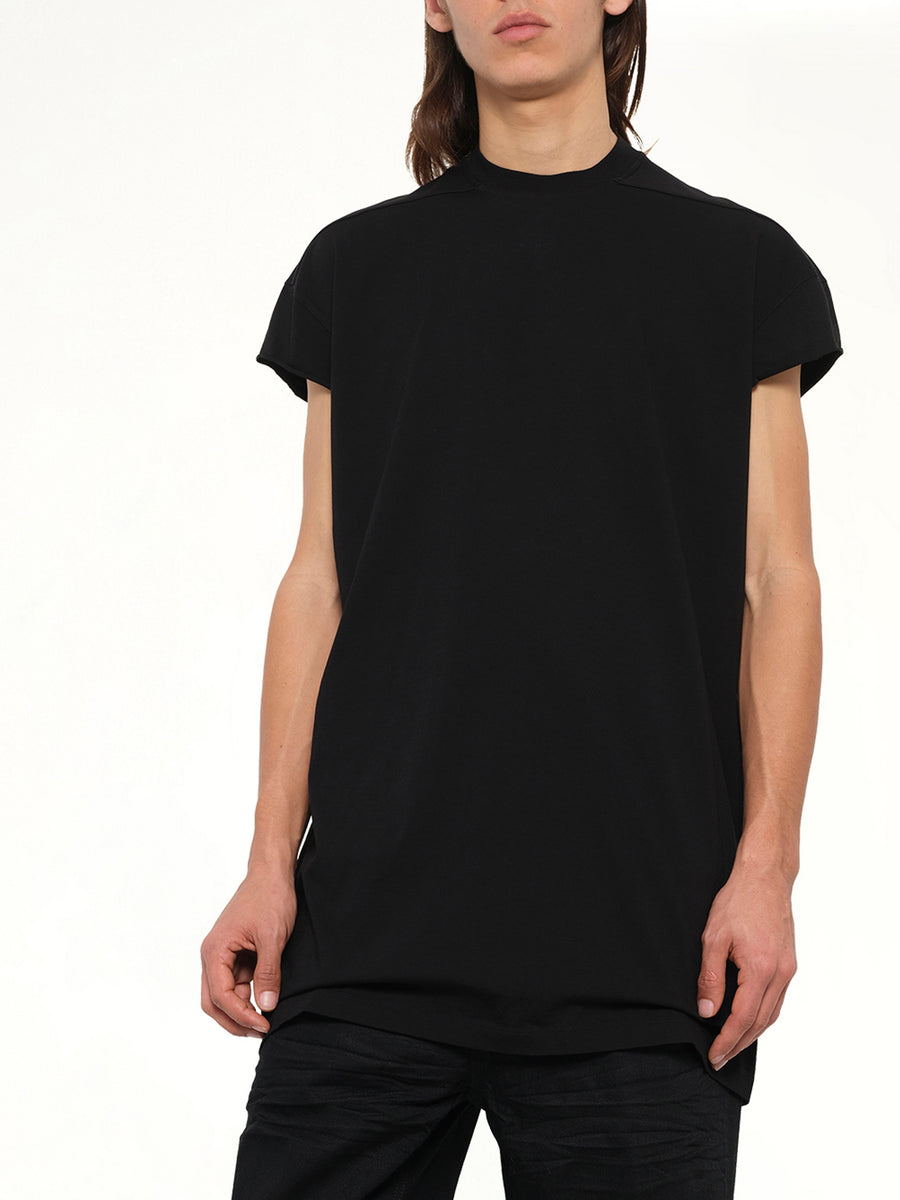 Double Jersey Rick S Jumbo SS T-Shirt in Black