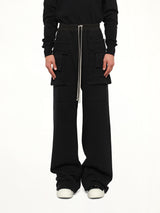 Furka Jersey Creatch Wide Cargo in Black