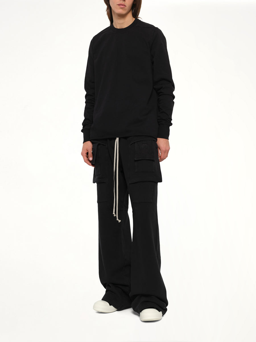 Furka Jersey Creatch Wide Cargo in Black