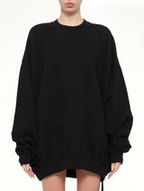 Furka Jersey Hun Sweatshirt in Black