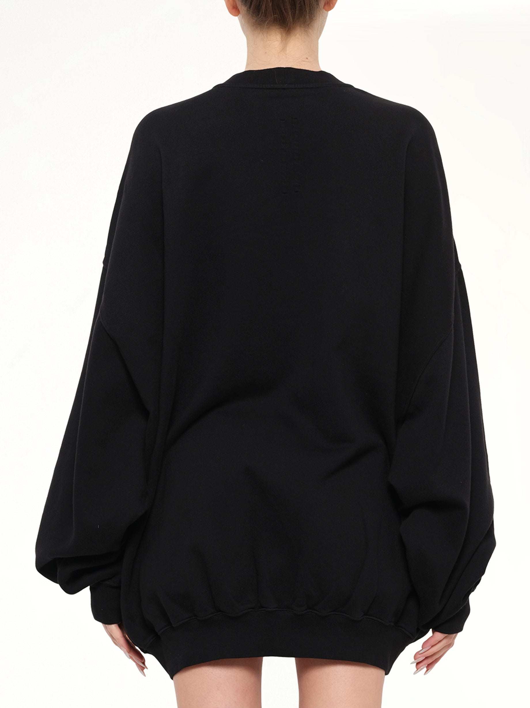 Furka Jersey Hun Sweatshirt in Black