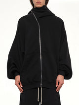Furka Jersey Mountain Hun Hoodie in Black