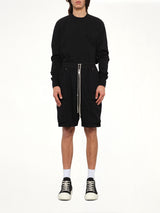 Heavy Jersey Cargobela Shorts in Black