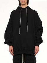 DRK Heavy Jersey Hun Hoodie in Black