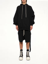 DRK Heavy Jersey Hun Hoodie in Black