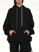 DRK Heavy Jersey Hun Hoodie in Black