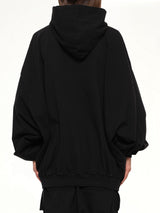 DRK Heavy Jersey Hun Hoodie in Black