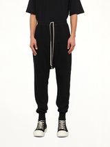 Heavy Jersey Prisoner Drawstring in Black