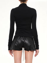 Jersey LS Prong in Black
