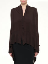 Medium Wrap Cardigan in Grease