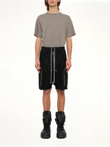 Moleskin Heizer Shorts in Black