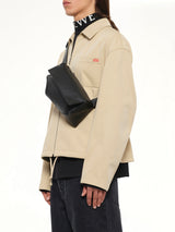 Puzzle Featherlight Sling Bag in Black
