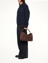 Puzzle Large Bag in Dark Chestnut