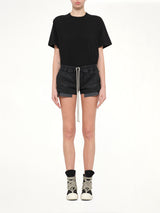 Stretch Denim FOG Boxers in Black Wax
