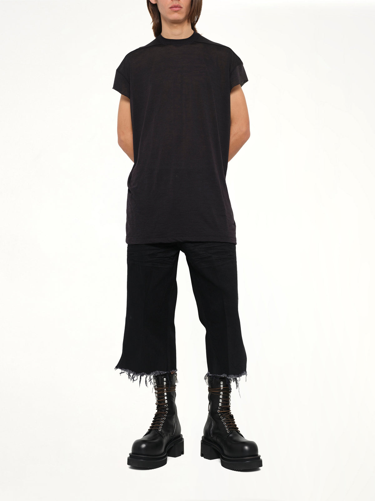 Tower Soft Rick S Jumbo SS T in Black