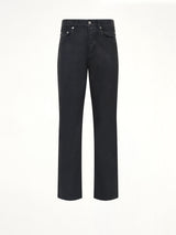 13oz Denim Fog Cut Jeans in Black Wax