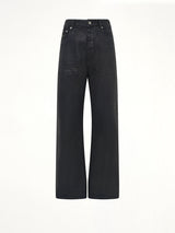 13oz Denim Geth Jeans in Black Wax