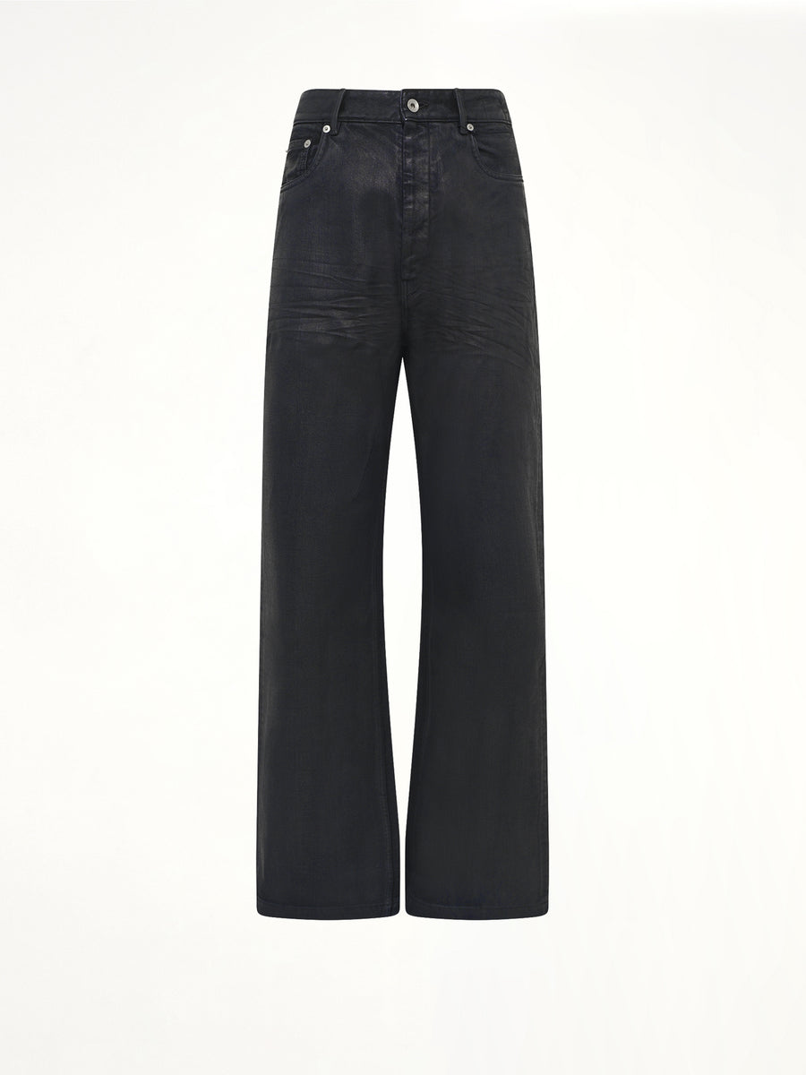 13oz Denim Geth Jeans in Black Wax