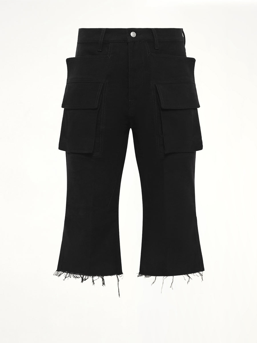 Cargo Bolan Cutoffs in Black