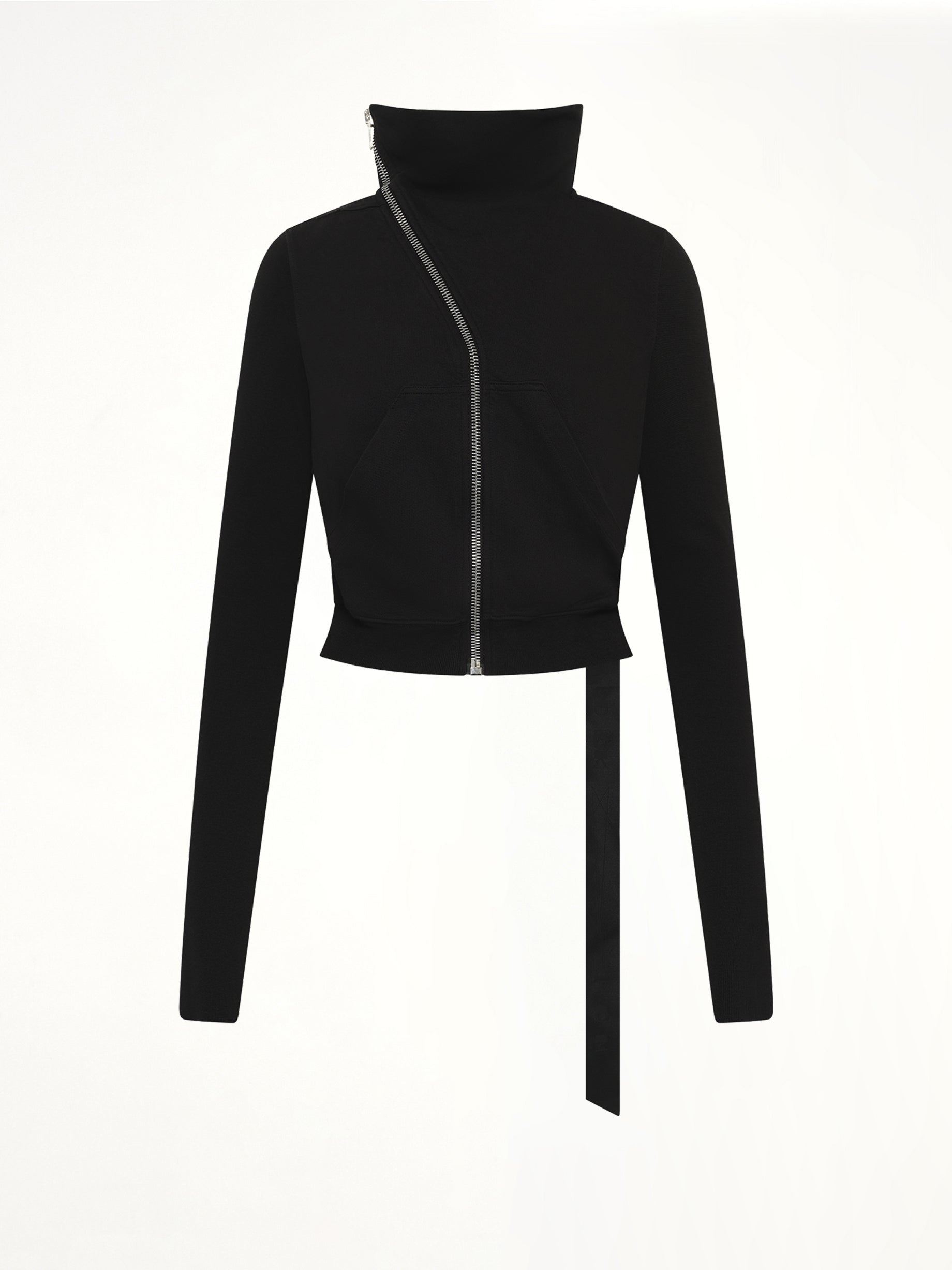 Compact Jersey Mountain Sweatshirt in Black