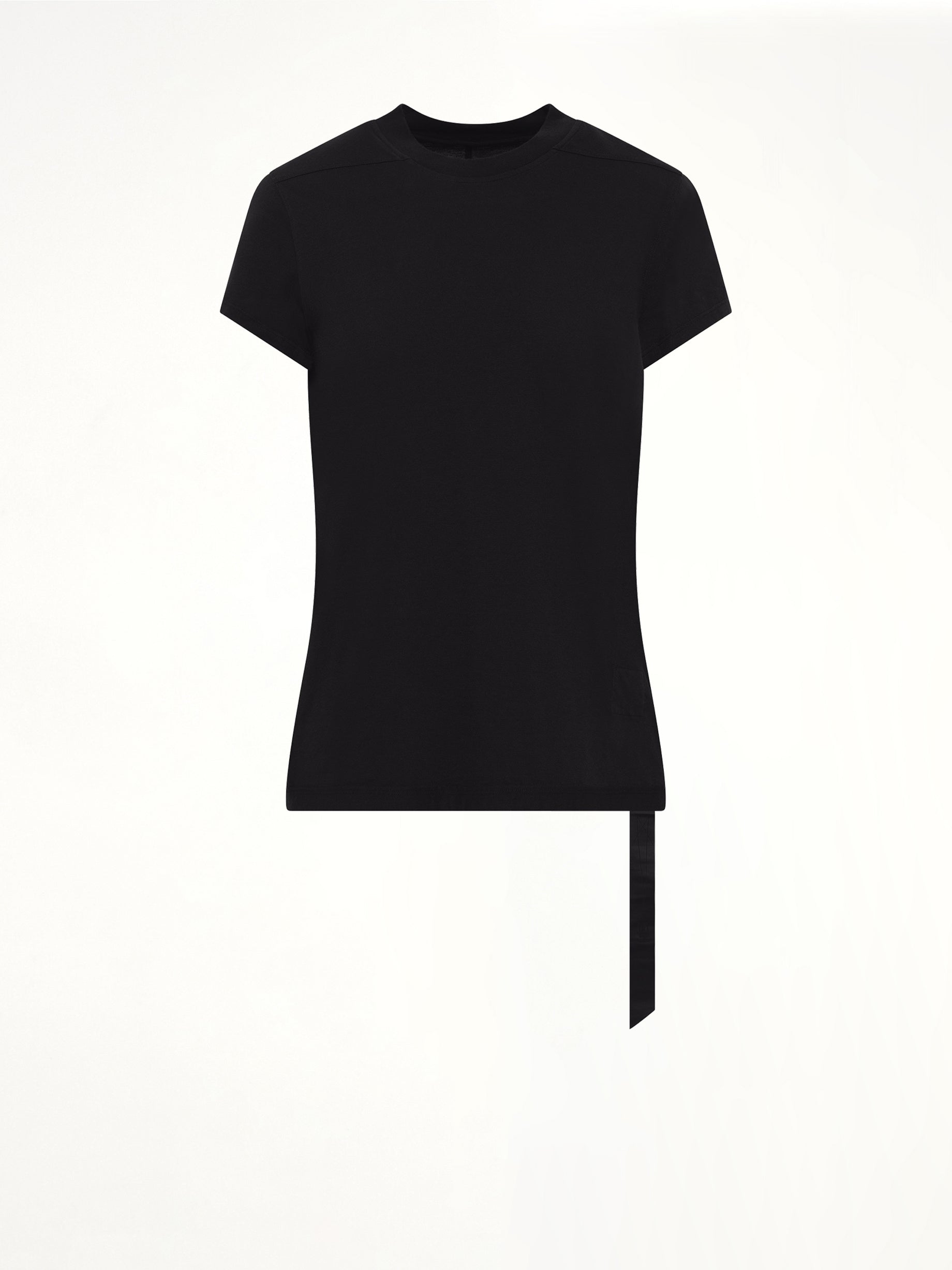 Cotton Jersey Small Level T-Shirt in Black