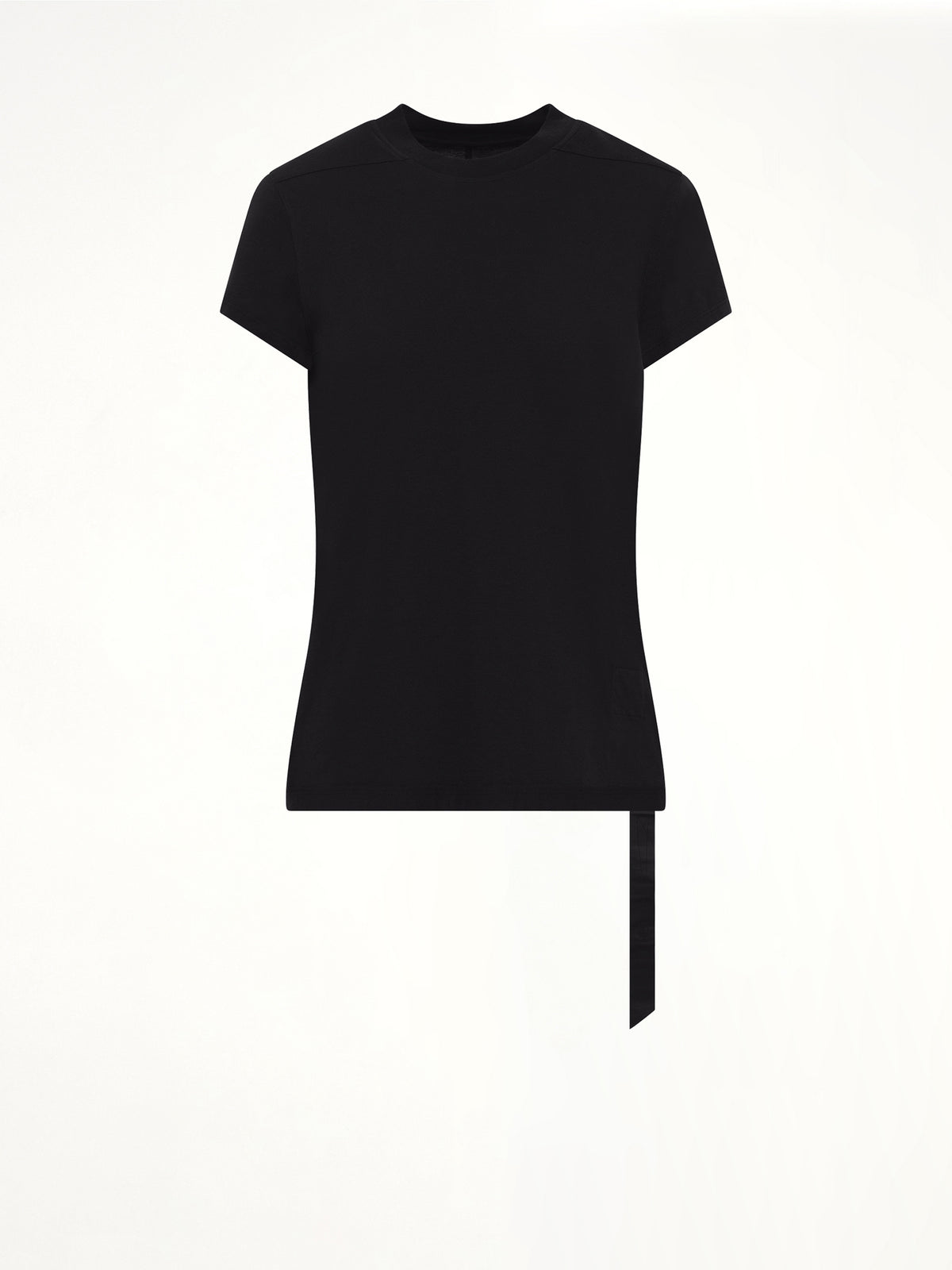 Cotton Jersey Small Level T-Shirt in Black