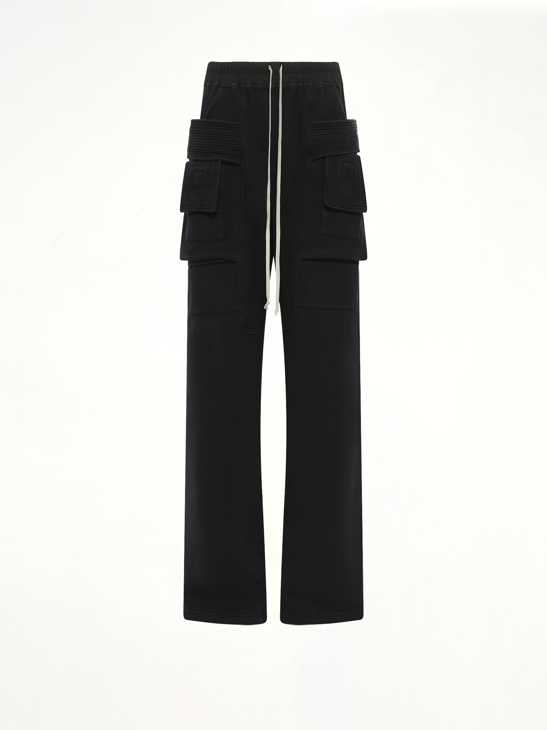 Furka Jersey Creatch Wide Cargo in Black