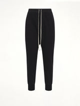 Heavy Jersey Prisoner Drawstring in Black