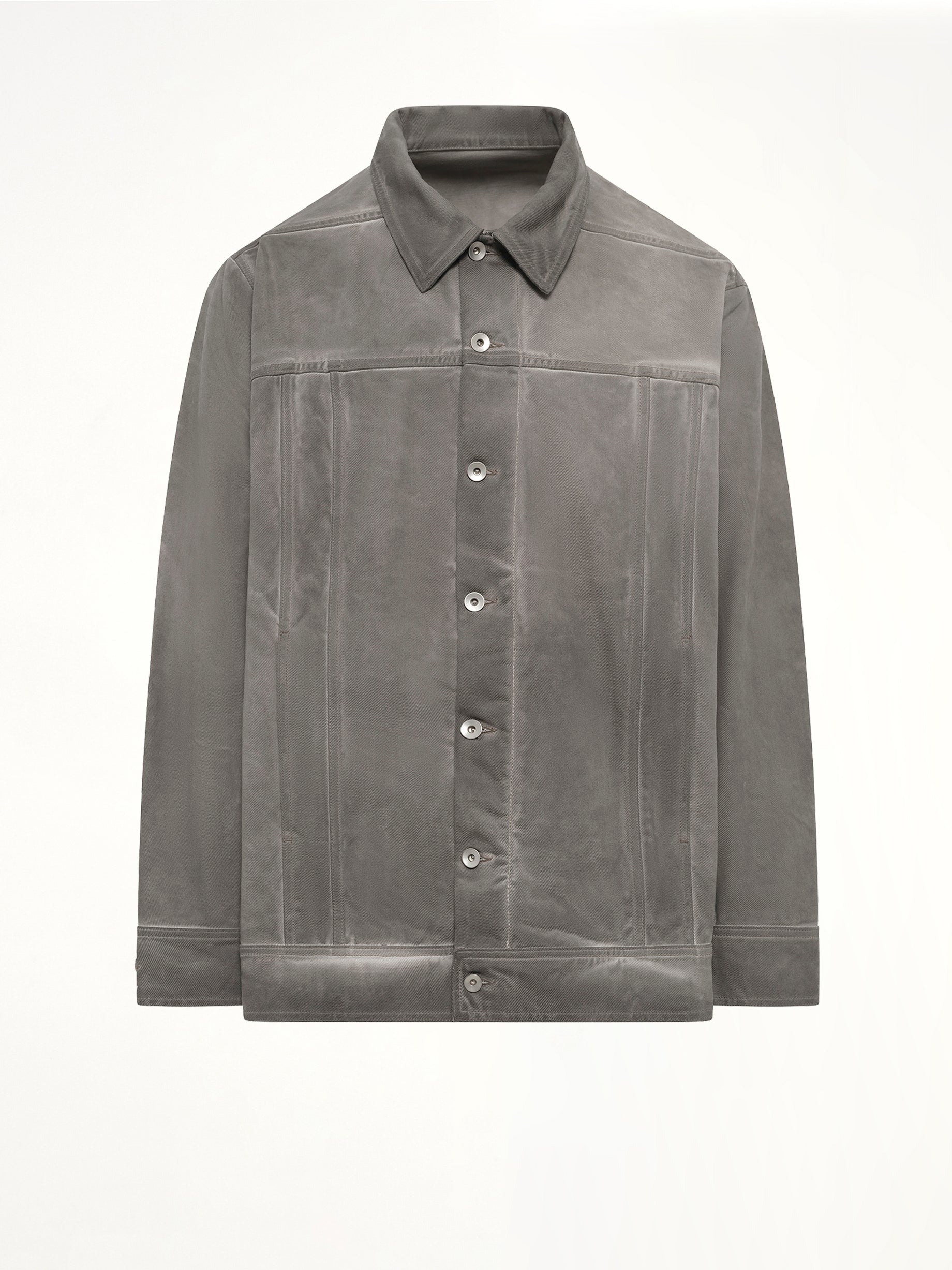 Lido Jumbo Worker Jacket in Dark Dust
