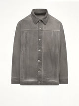 Lido Jumbo Worker Jacket in Dark Dust