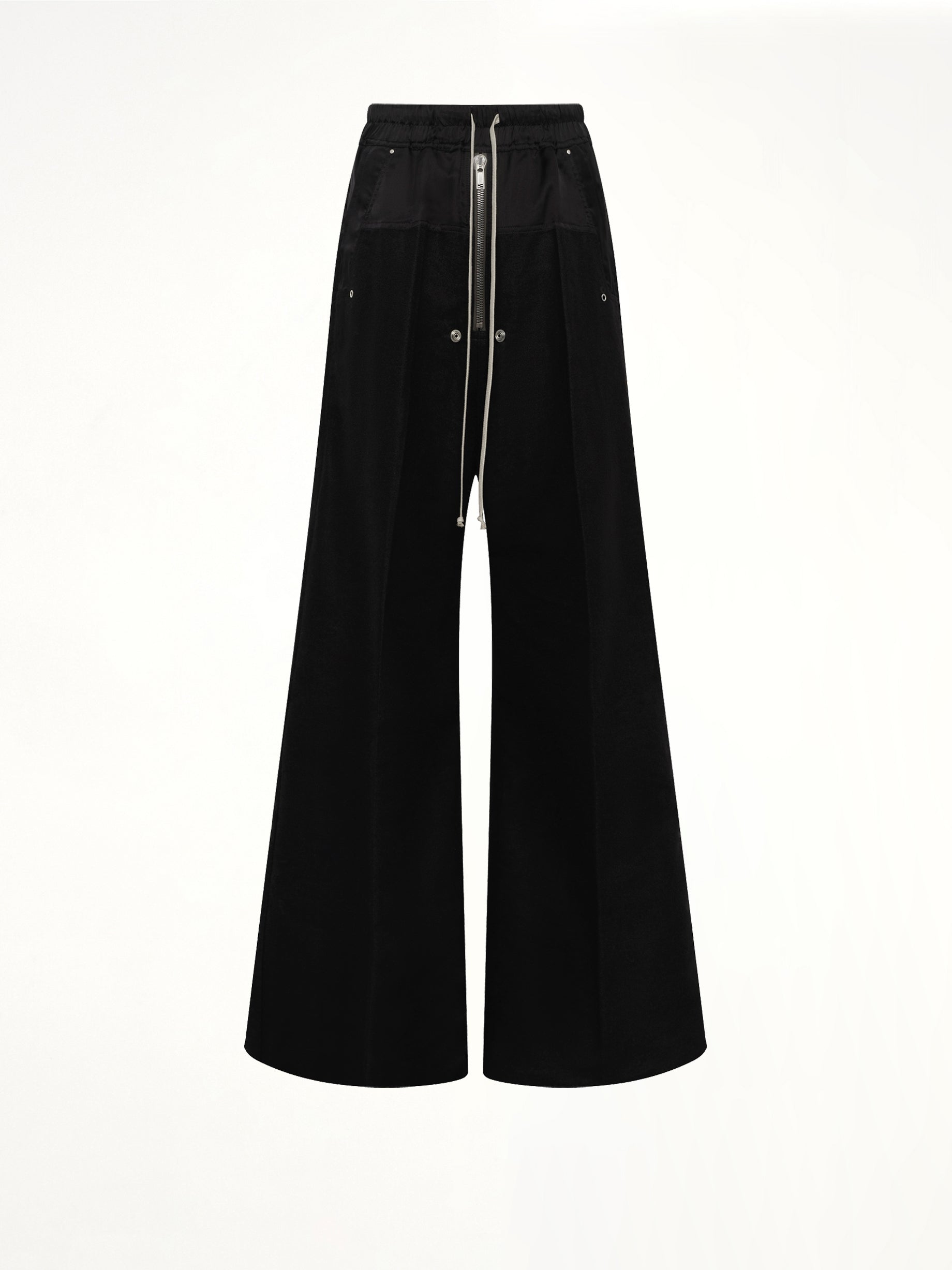 Moleskin Wide Bela Pants in Black