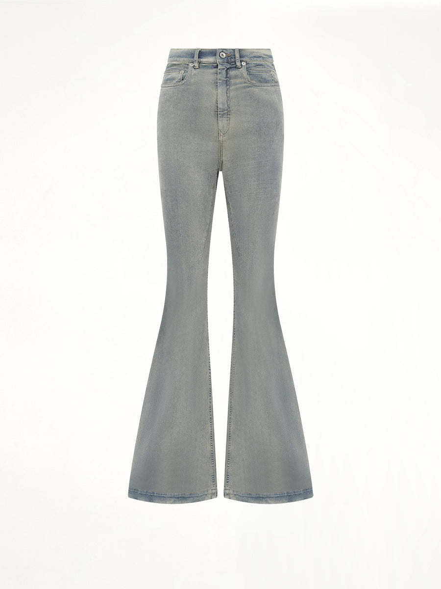 Stretch Denim Bolan Bootcut in Mineral Indigo