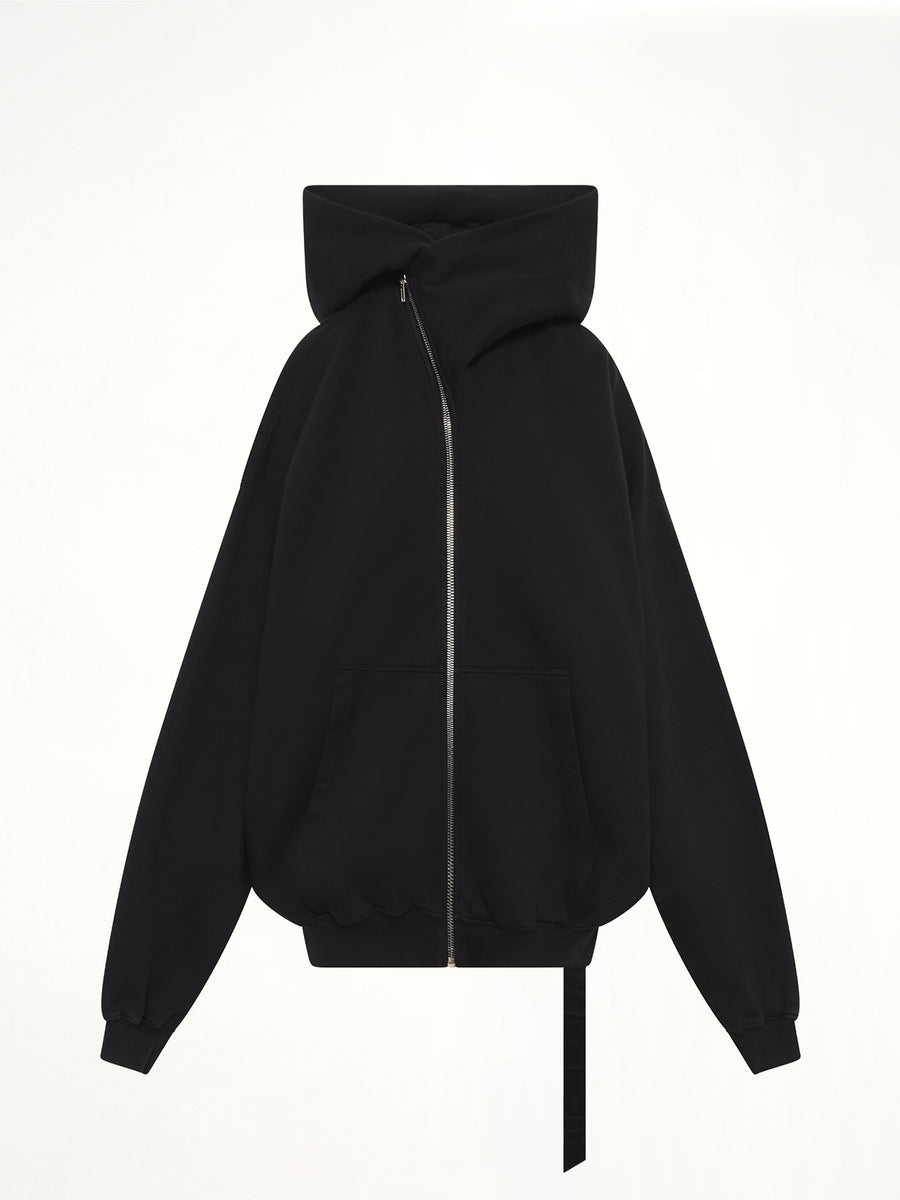 Mountain Hun Hoodie in Black