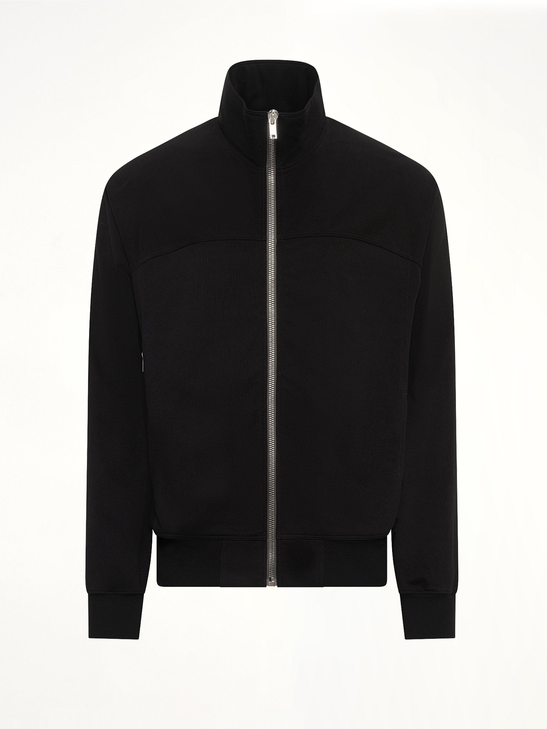 Zipfront Jogger in Black