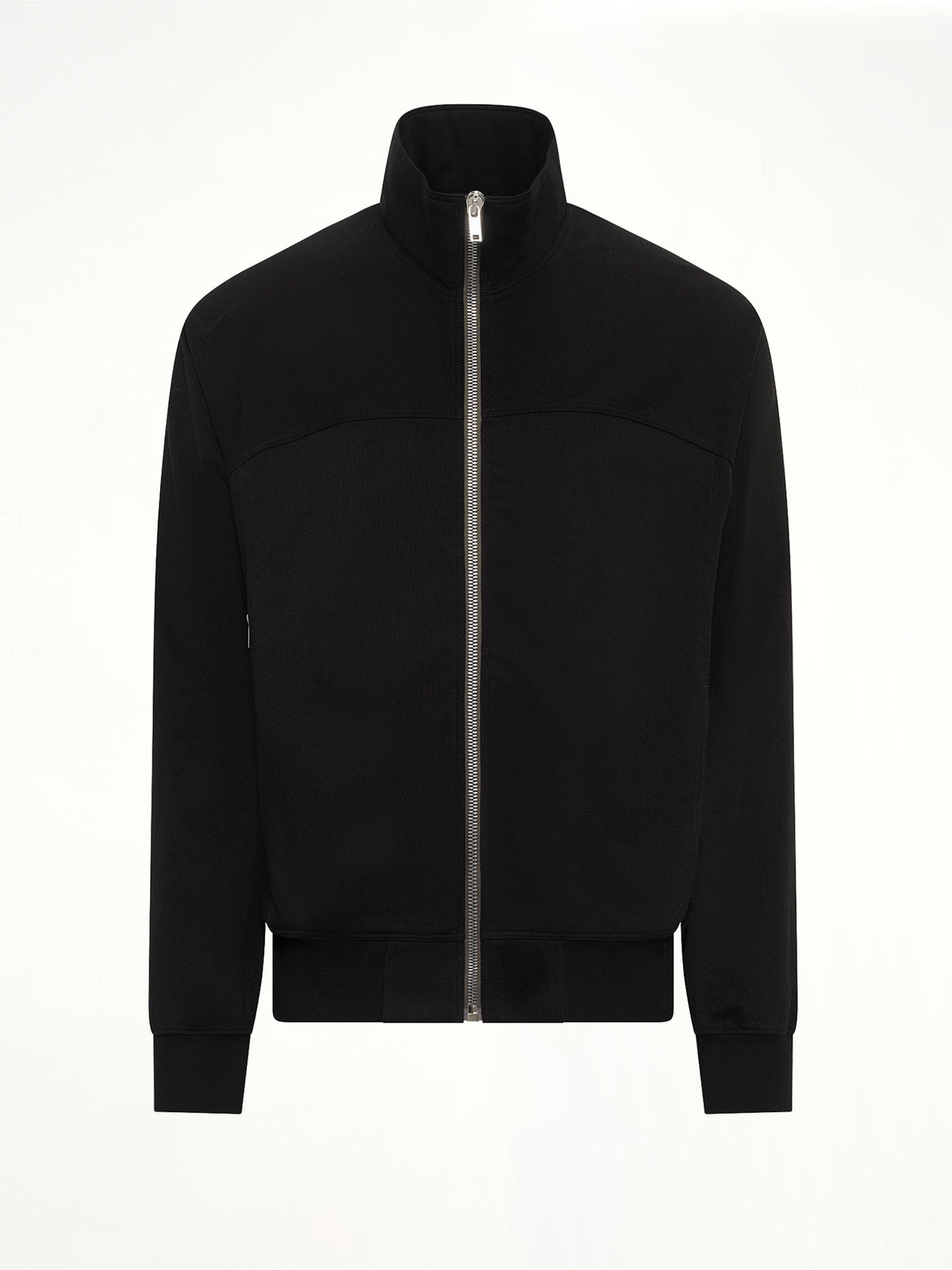Zipfront Jogger in Black