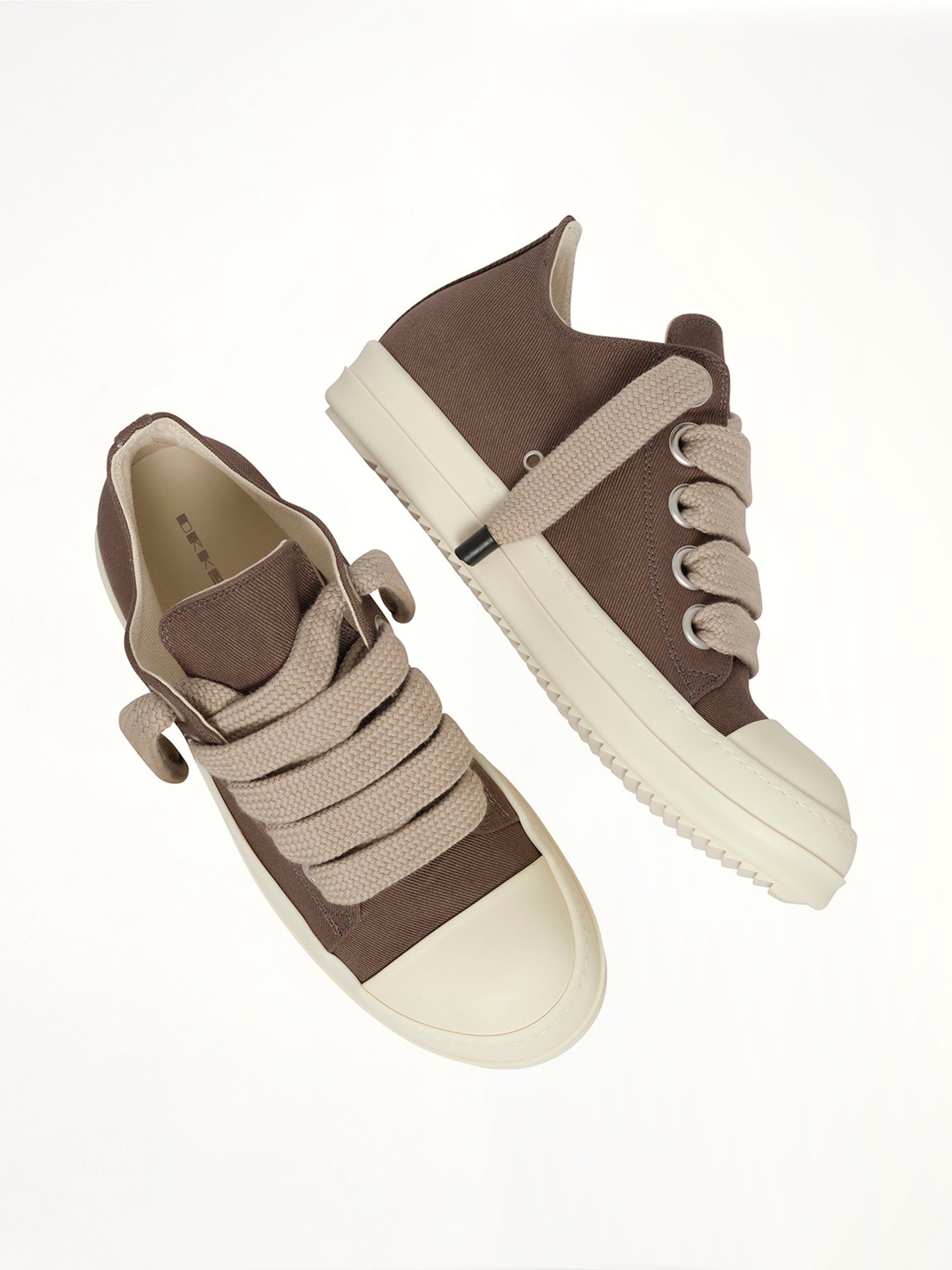 13oz Overdyed Denim Jumbolace Low Sneaks in Dust