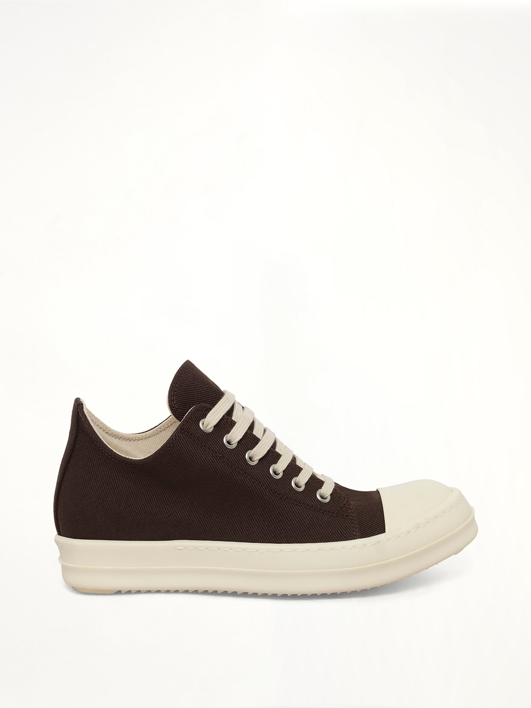 13oz Overdyed Denim Low Sneaks in Dark Dust