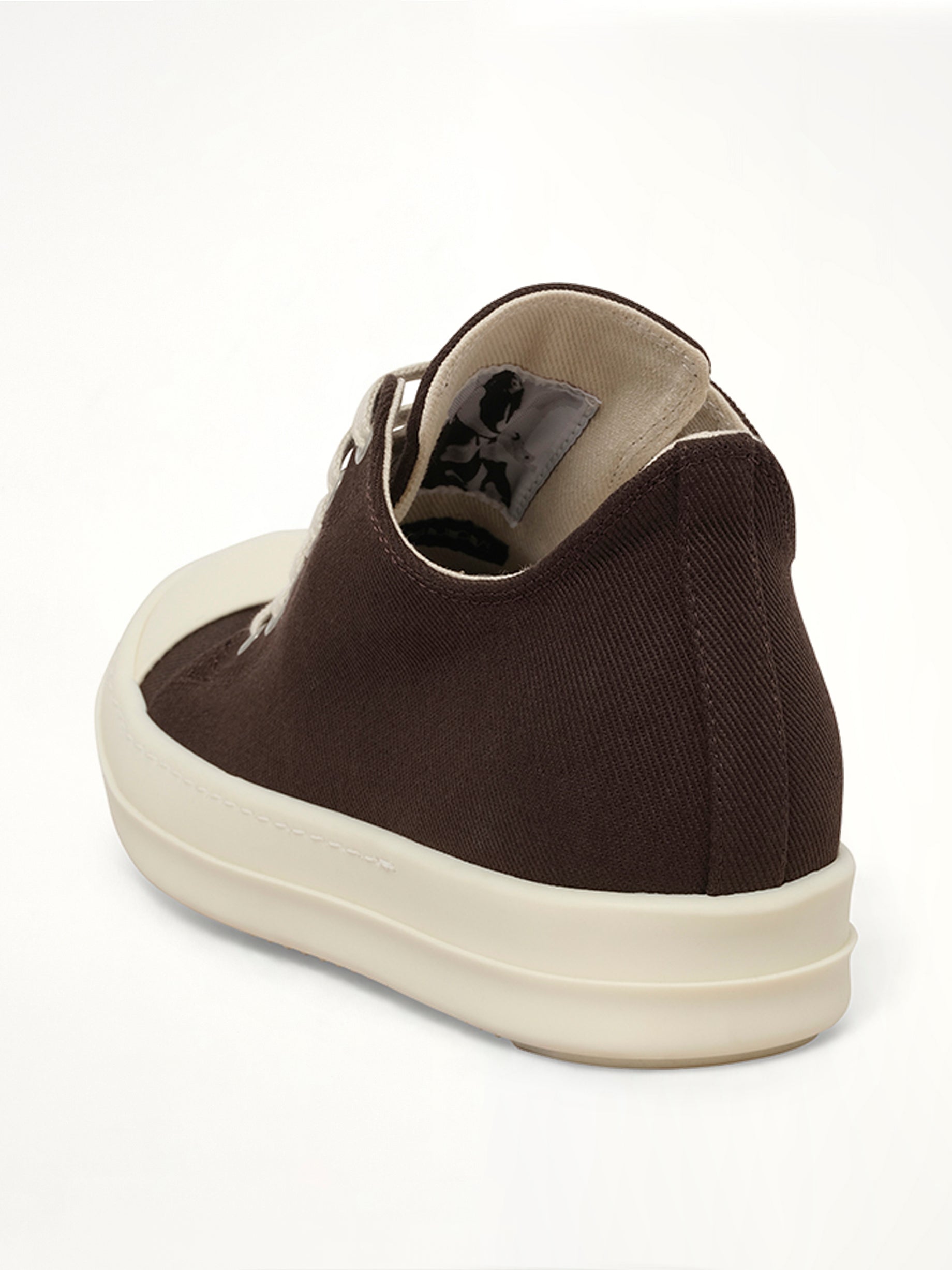 13oz Overdyed Denim Low Sneaks in Dark Dust
